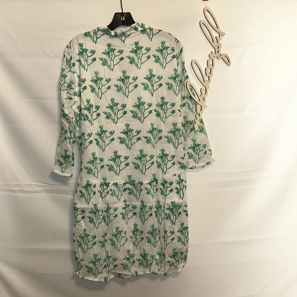 RO'S GARDEN
Green Katano Deauville Short Dress - Picture 8 of 11